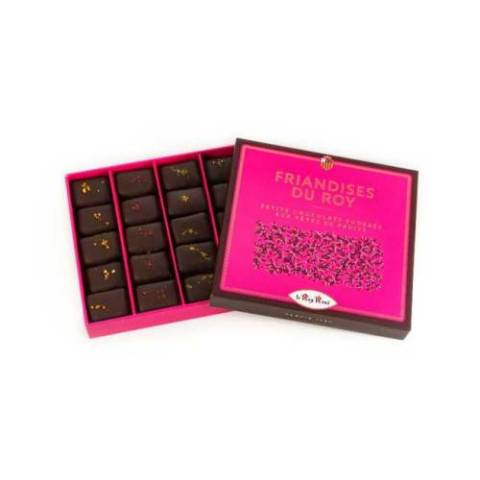 Coffret de chocolats fourrs aux ptes de fruits